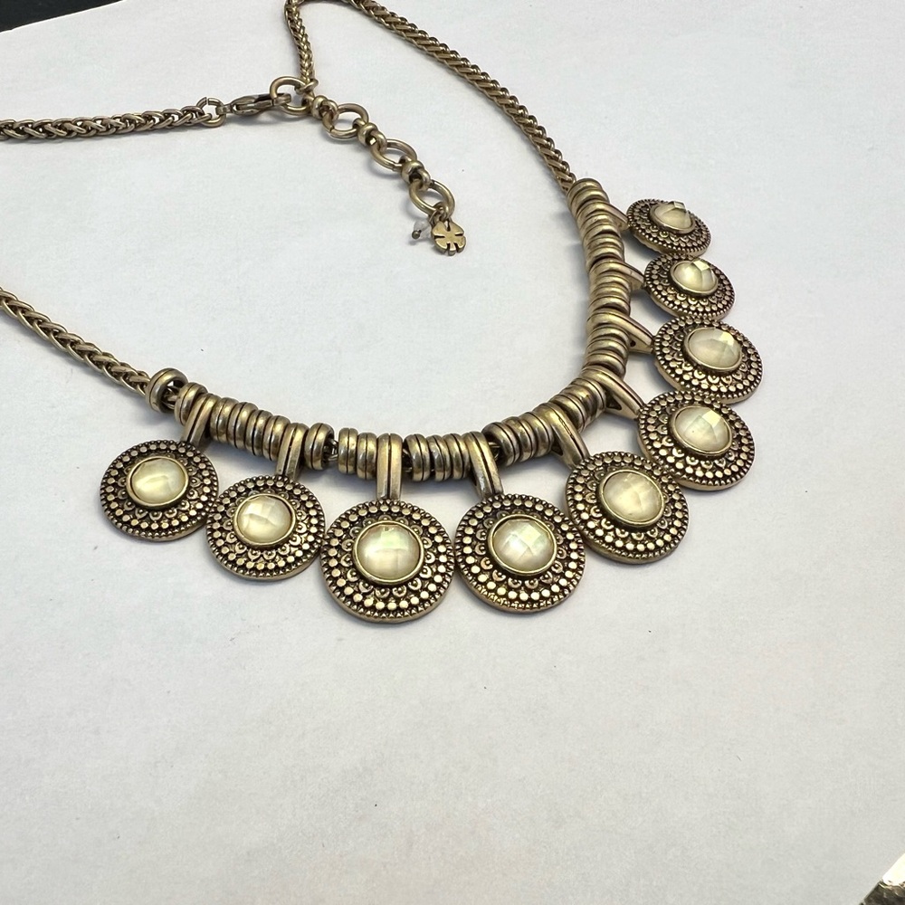 Lucky brand vintage statement necklace